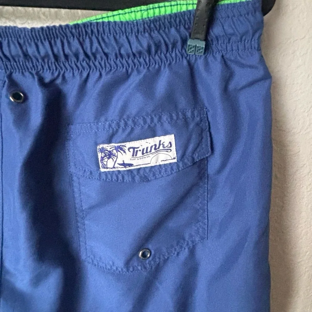Trunks Surf and Swim Co‎ Men's Swimwear  Blue Large